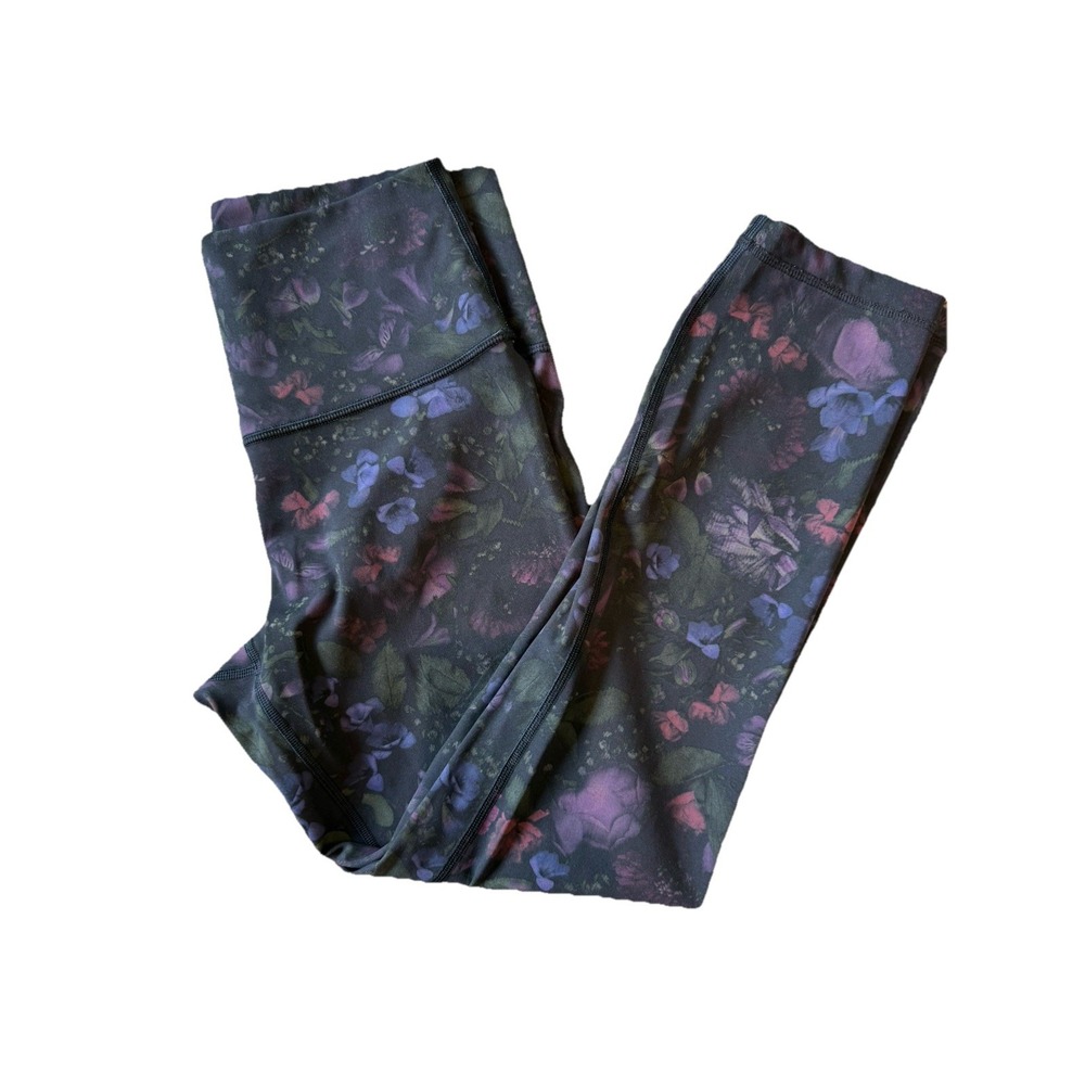 Lululemon Wunder Under High-Rise Tights "Frozen Flourish Multi" floral print 6
